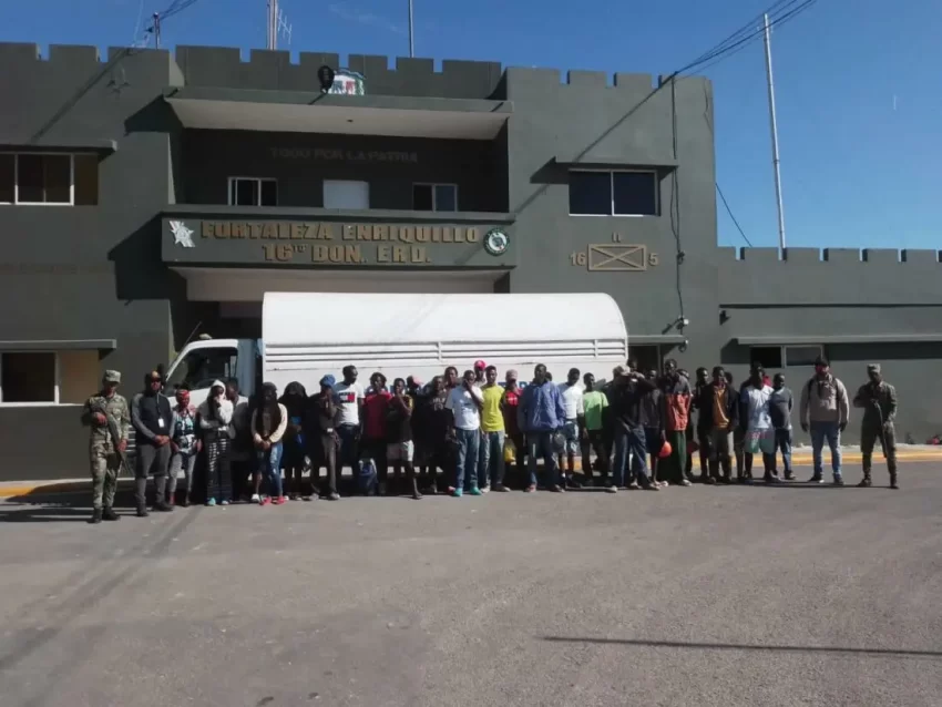 El ejército ha enviado a la justicia a 86 personas por tráfico de indocumentados entre septiembre y octubre