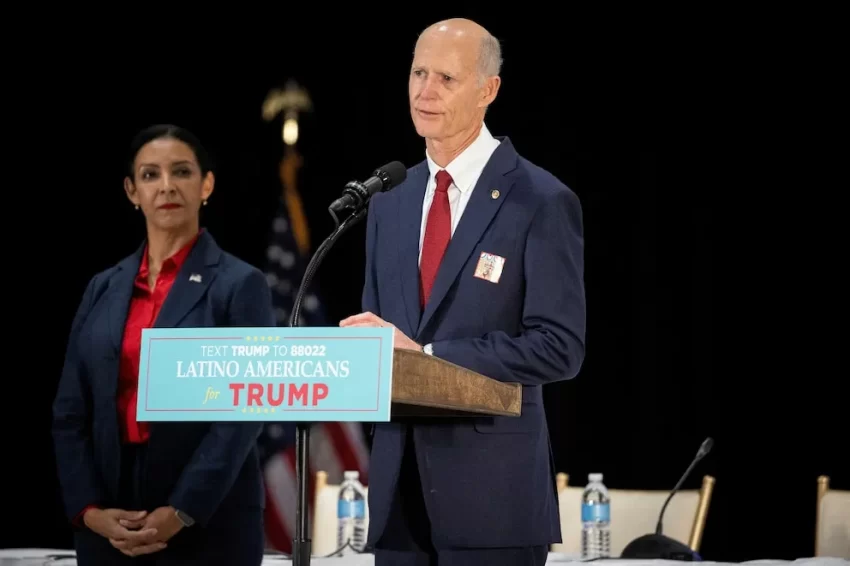 Rick Scott respaldó a María Corina Machado por su lucha democrática y advirtió que “los días de Maduro están contados”