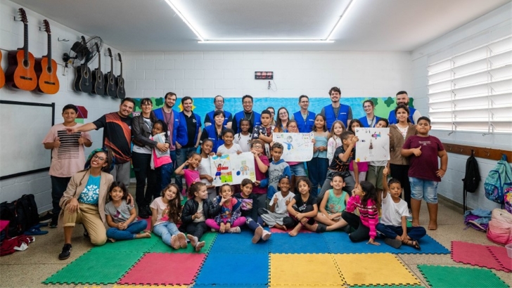 Más de 110 mil empleados de Samsung celebraron el aniversario de la empresa con jornadas de voluntariado
