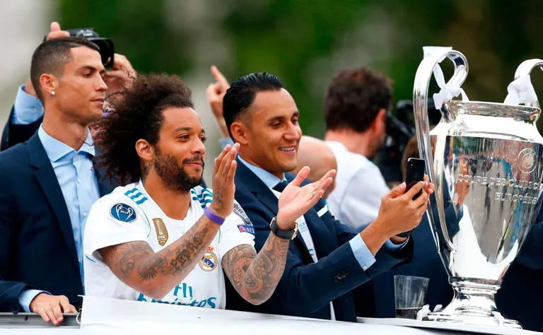 Impensado: Keylor Navas y Marcelo vuelven a coincidir tras su época de gloria en el Real Madrid