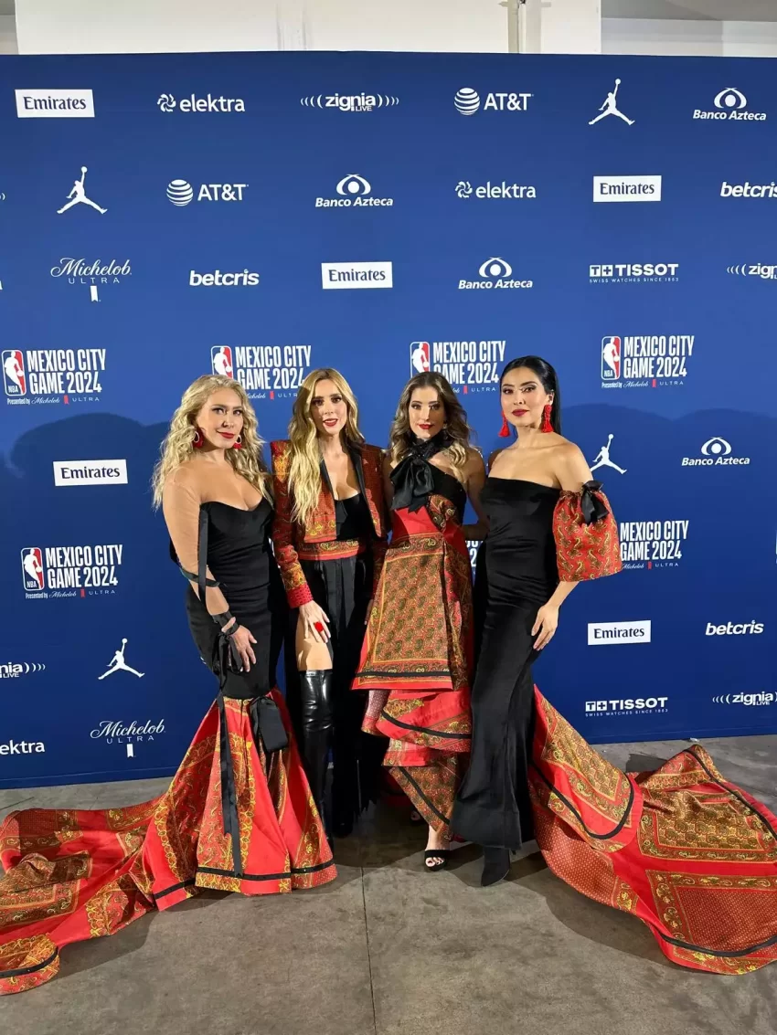Las Reinas de Corazones triunfan en la ceremonia de apertura de la NBA