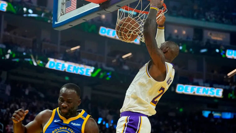 Con un LeBron espectacular, Lakers le ganó a Warriors en Navidad a pesar de la lesión de Anthony Davis