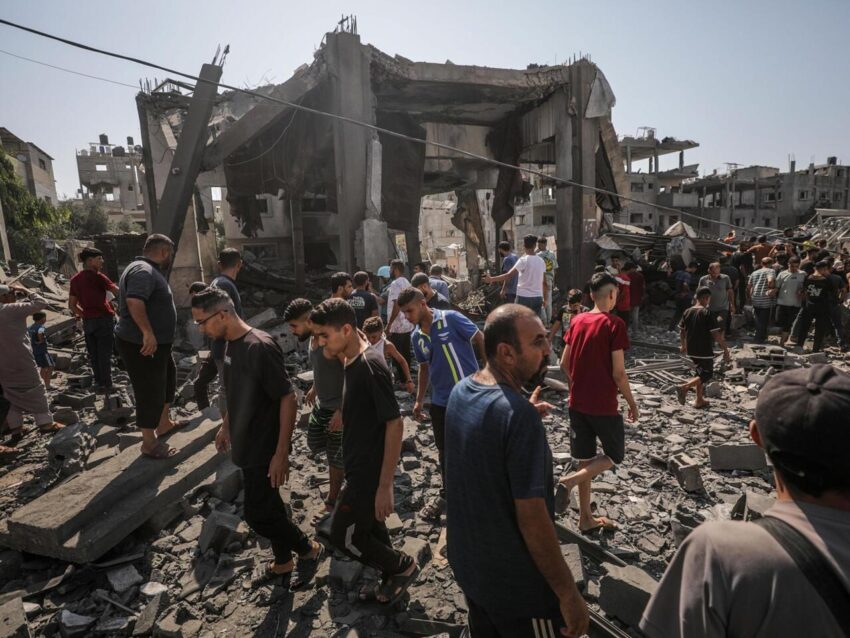 Al menos ocho muertos en ataque aéreo israelí contra campo de refugiados en Gaza