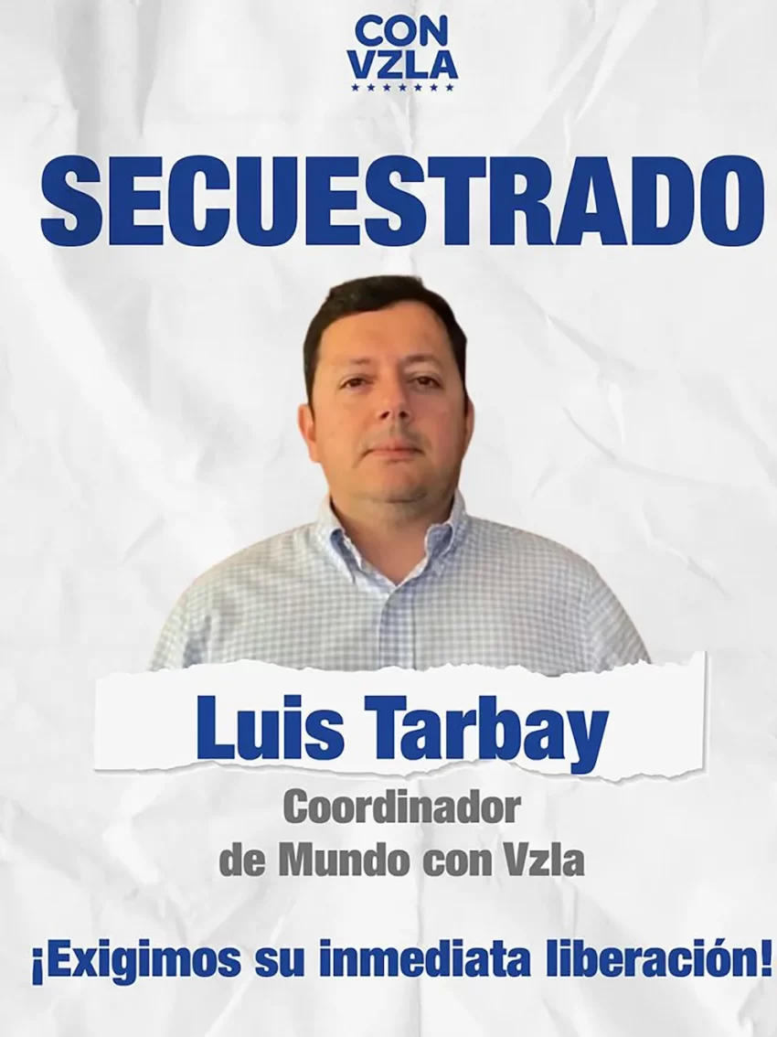 María Corina Machado denunció que el régimen de Maduro secuestró a un coordinador internacional de su campaña