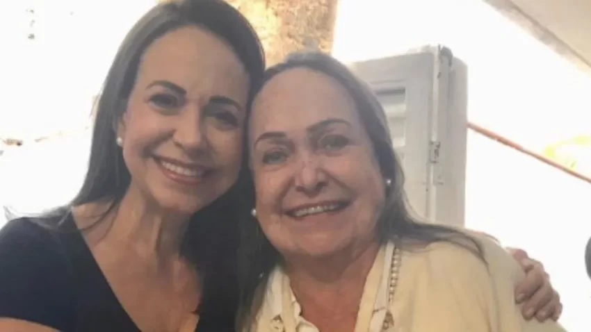 Agentes de la dictadura de Maduro asediaron nuevamente la residencia de la madre de María Corina Machado en Caracas