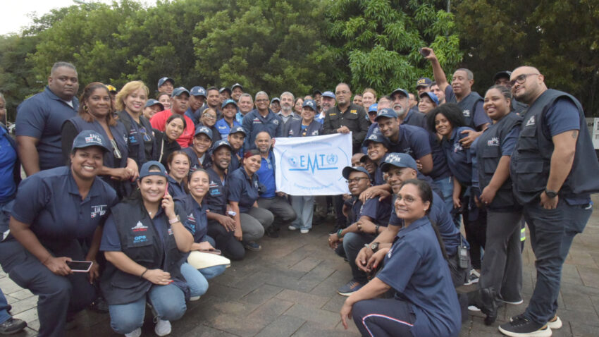 La República Dominicana recibe certificación internacional de Equipos Móviles de Emergencia (EMT) Tipo 1