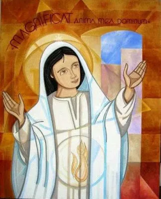 PALABRA DE DIOS SABADOS DE LECTURA En aquellos días, María se encaminó presurosa a un pueblo de las montañas de Judea.