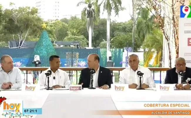 Alcalde de Santiago asegura sigue trabajando duro para rescatar ese municipio cibaeño