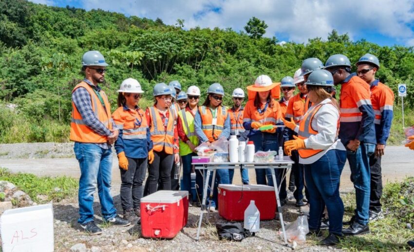 La Barrick realiza jornada 52 de monitoreos ambientales junto a comunidades e INTEC