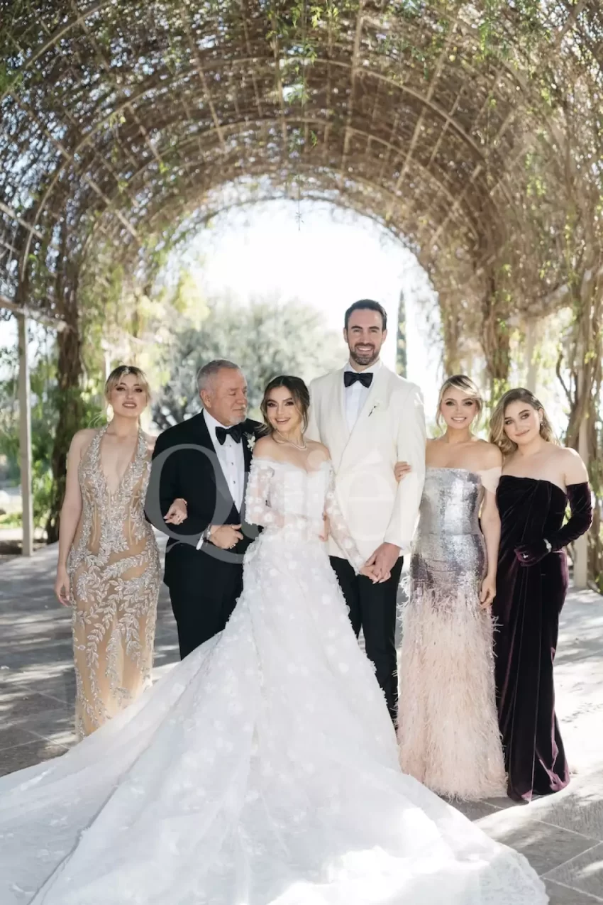 Así fue la espectacular boda de Sofía Castro y Pablo Bernot