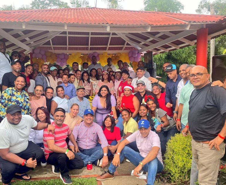Peledeístas de Santo Domingo Oeste celebran fiesta de confraternidad y 51 aniversario