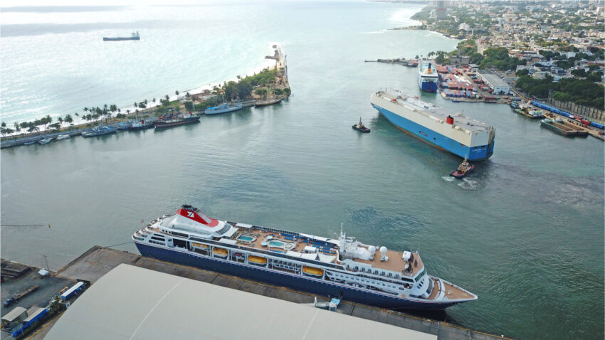 La nueva terminal de cruceros de Santo Domingo en Sans Souci
