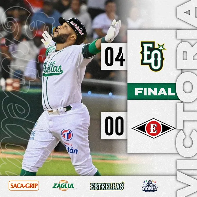 Round Robin: Robinson Canó pega HR y Estrellas blanquea al Escogido