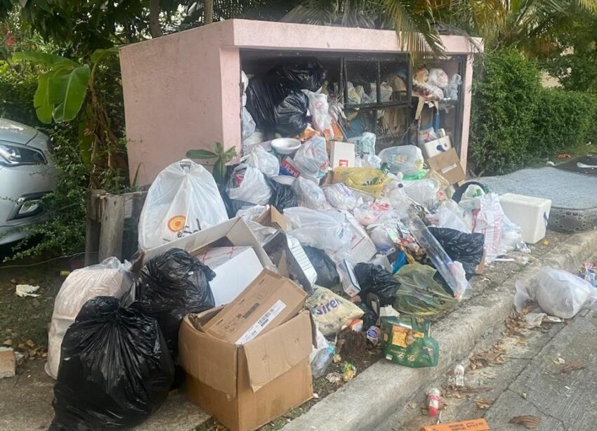 Habitantes de Carmen Renata III están al grito por los grandes cúmulos de basura