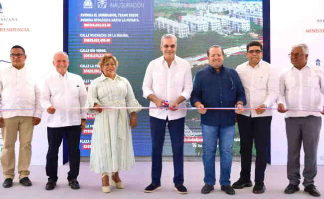Presidente Abinader inaugura obras en el Distrito Nacional y Santo Domingo Este por un monto superior a los 794 millones de pesos