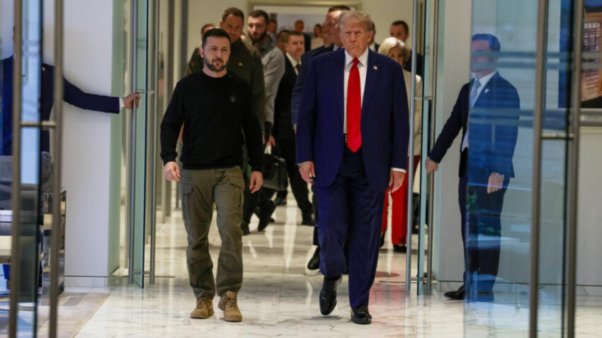 Trump envía al secretario del Tesoro a Ucrania para reunirse con Zelenski