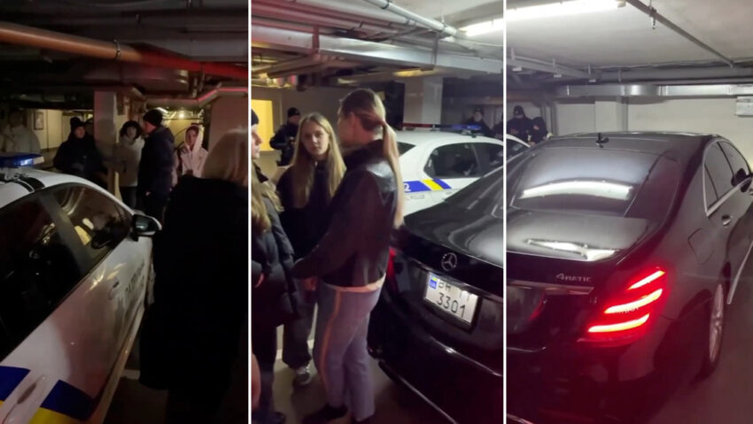 Ucraniano pasó días encerrado en su coche para no ser enviado al frente