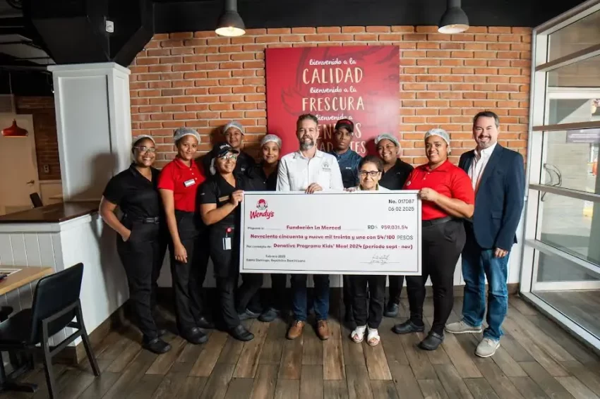 Wendy’s reitera su responsabilidad social con una donación a la Fundación La Merced