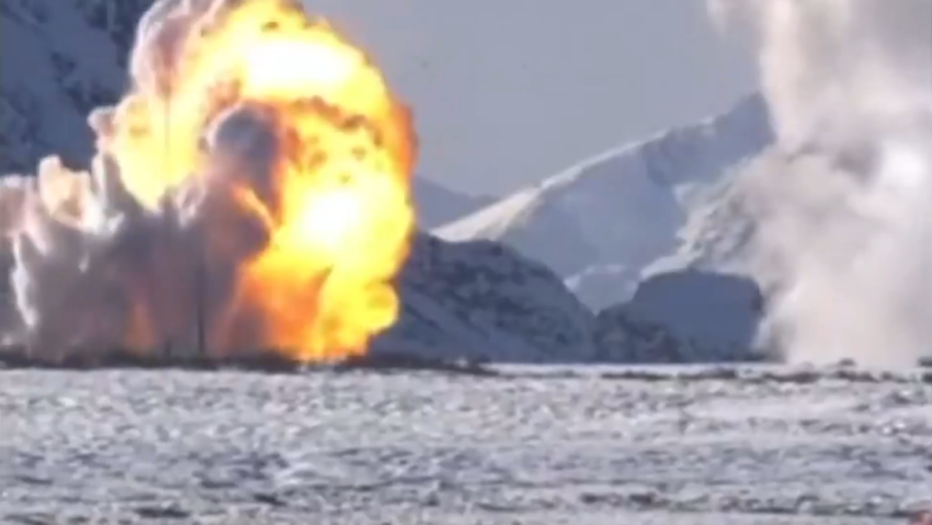 El primer lanzamiento del cohete alemán Spectrum no tuvo éxito.