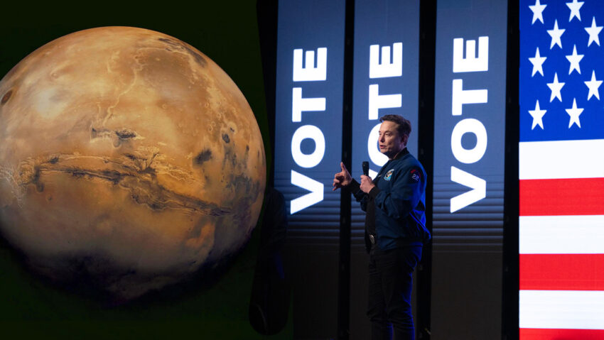 Musk: "Marte formará parte de EE. UU. "