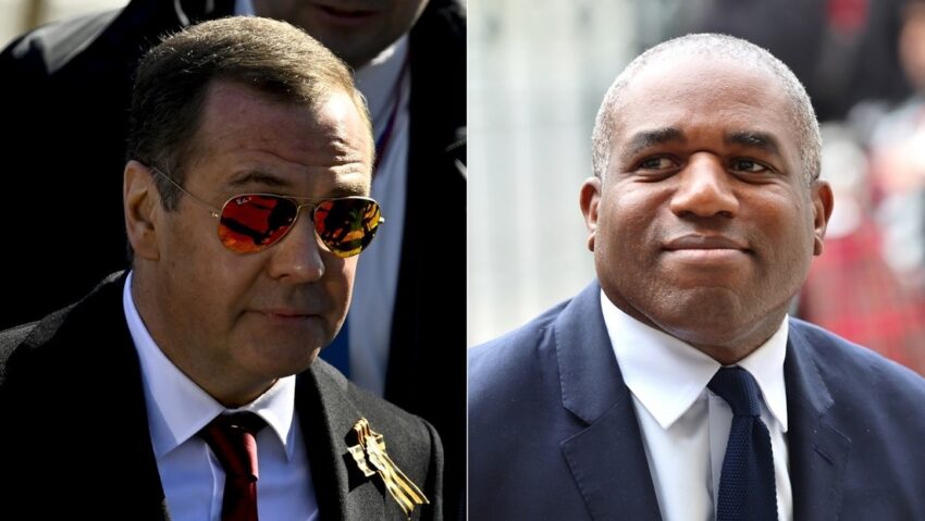 "Pueden meterse su idea en el culo": Medvédev responde a la exigencia del Reino Unido sobre Ucrania