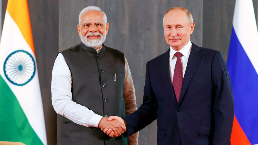 Putin visitará la India