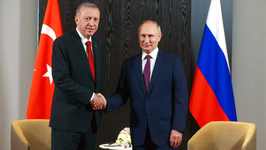 Putin y Erdogan hablan del conflicto ucraniano y la situación en Siria