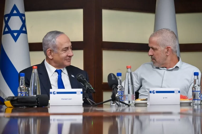 Netanyahu anunció que destituirá al director del Shin Bet