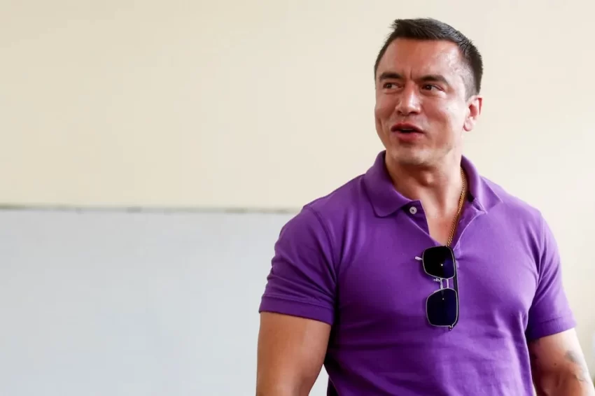 Daniel Noboa triunfó en el balotaje y fue reelecto como presidente de Ecuador.