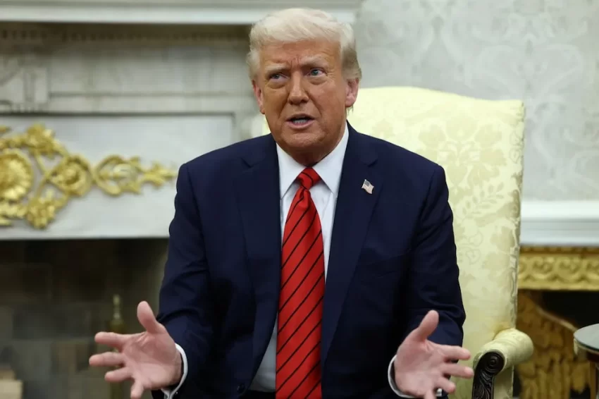 Trump afirmó que no ha descartado la posibilidad de que Israel ataque instalaciones nucleares en Irán: “No tengo prisa por llevarlo a cabo”