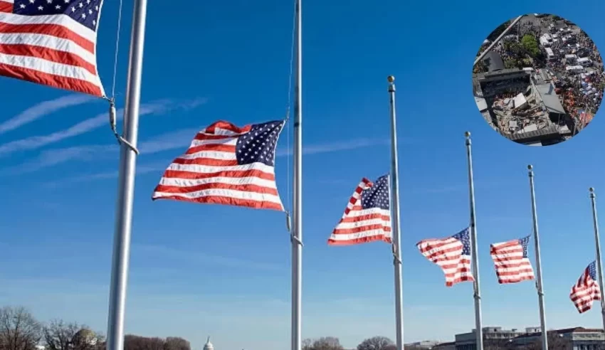 Bandera EU ondeará media asta en honor víctimas Jet Set