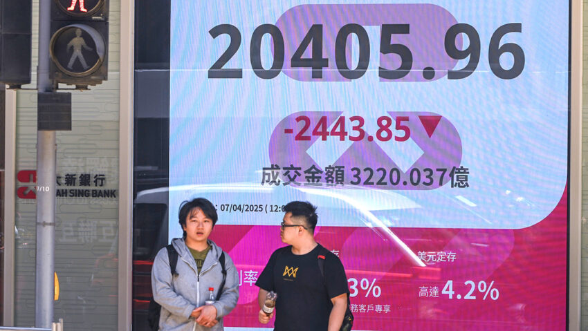 Las acciones en Hong Kong han experimentado una caída del 13,22 %, la más significativa desde la crisis asiática de 1997.