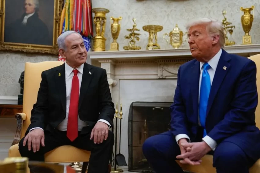 Netanyahu planea viajar a EEUU para abordar personalmente con Trump los aranceles a Israel