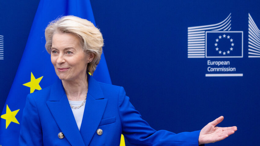 Von der Leyen sobre aranceles de Trump: "Países se están alineando para trabajar con nosotros"