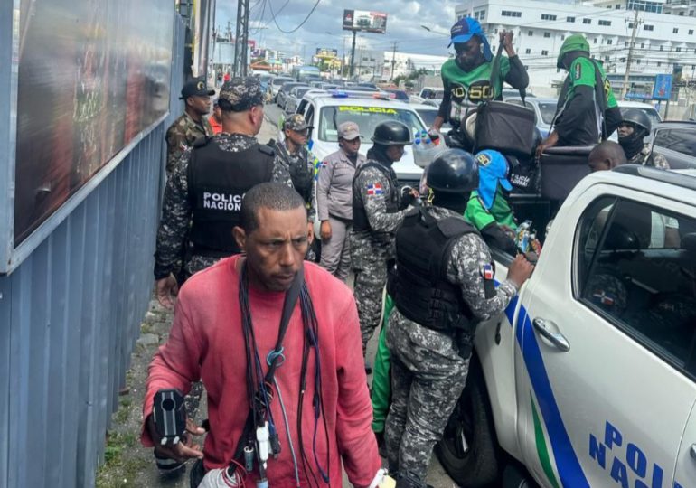 Alcaldía DN y Policía Nacional realizan operativo para garantizar orden en el Distrito Nacional