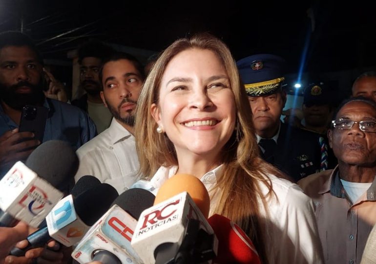 Carolina Mejía se expresa sobre posibles aspiraciones de Raquel Peña