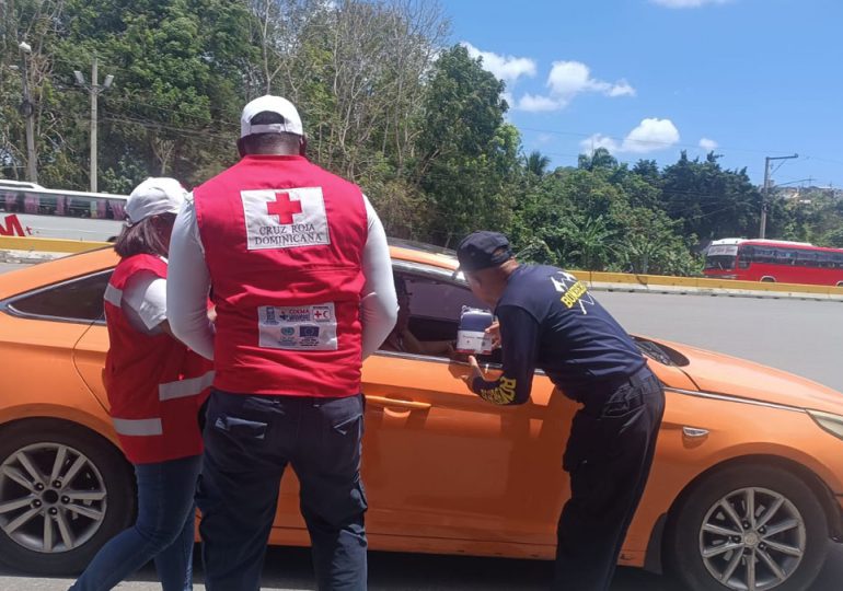 Cruz Roja Santo Domingo Oeste refuerza la seguridad vial con entrega de botiquines