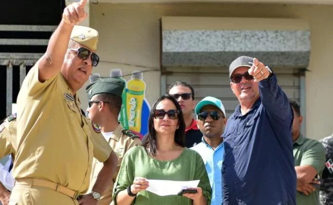 Faride Raful supervisa control migratorio y demolición de viviendas de indocumentados en Matamosquito