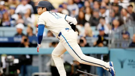 Ohtani iguala una marca de los Dodgers que no se lograba desde 1913