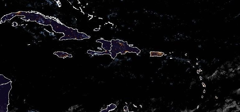 Indomet: viernes con pocas lluvias debido a sistema anticiclónico