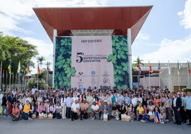 ISFODOSU reúne a cientos de docentes de Iberoamérica en su 5.0 Congreso Caribeño de Investigación Educativa