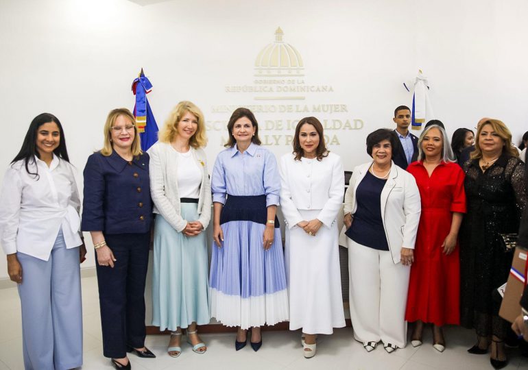 Raquel Peña inaugura Escuela Nacional de Igualdad Magaly Pineda para formar líderes con perspectiva de género