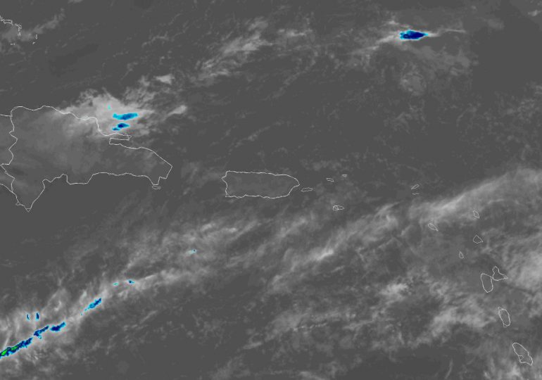 Indomet: Vaguada generará fuertes aguaceros con tormentas eléctricas y ráfagas de viento este martes