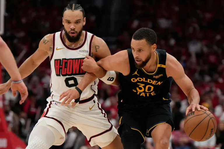 Los Warriors ocupan el último lugar en las semifinales del Oeste tras eliminar a Houston.