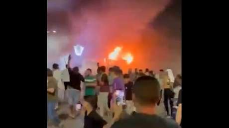 Coches en llamas y tiroteos en la capital de Libia en medio de protestas