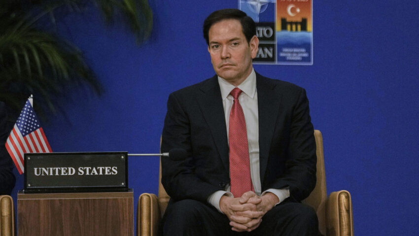 Los miembros de la OTAN decidieron incrementar su inversión en defensa para el año 2030, afirma Rubio.