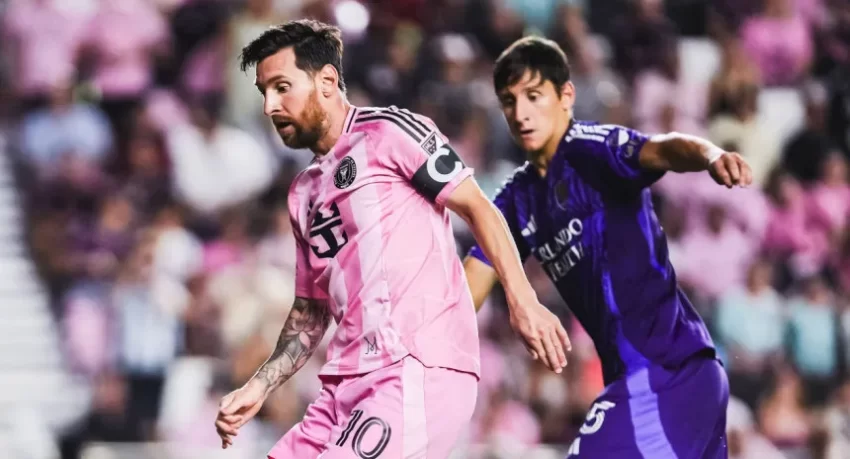 Con Lionel Messi de titular, el Inter Miami sufrió una dura goleada ante Orlando City