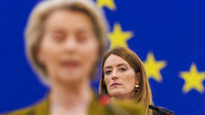 Politico: La jefa del Parlamento Europeo amenaza con tribunal a Von der Leyen