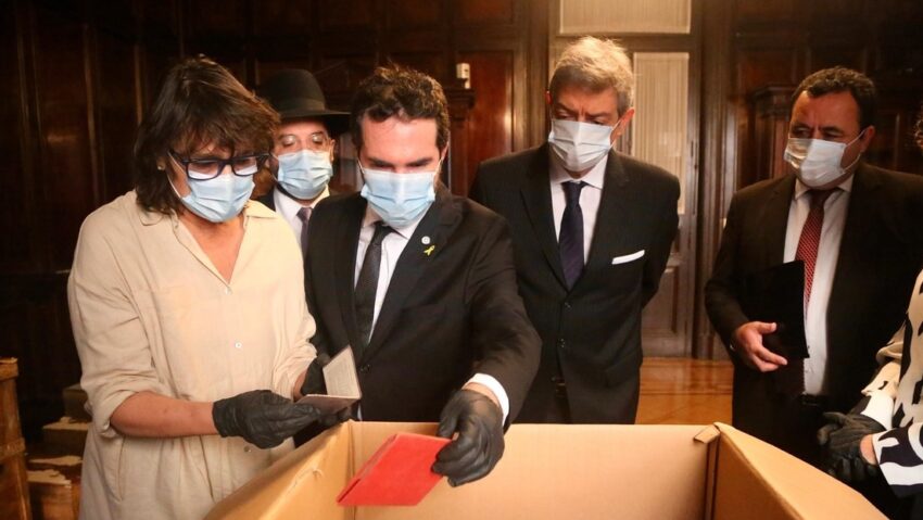 Se hallan numerosas cajas con archivos nazis en la Corte Suprema de Argentina.