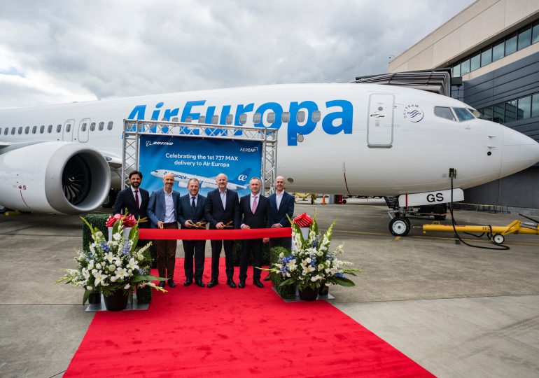 Air Europa incorpora a su flota el primer Boeing 737 MAX